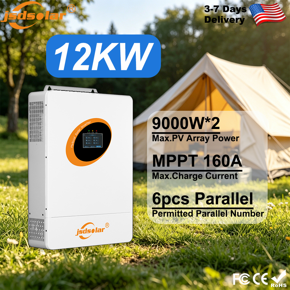 Mppt Charge Controller - 12KW Split Phase Hybrid Inverter 48V