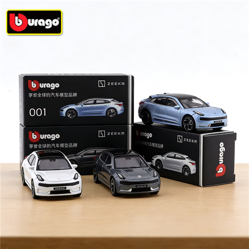 Renewable Energy Kids - Bburago 1:64 ZEEKR 001 FR Alloy