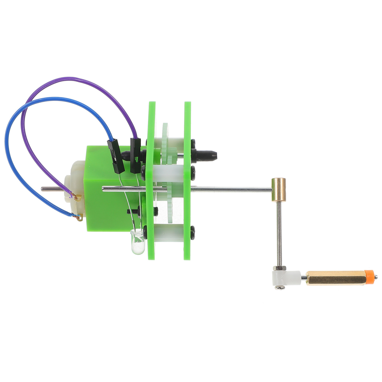 Renewable Energy Generation - Hand Cranked Generator Educational Science DIY