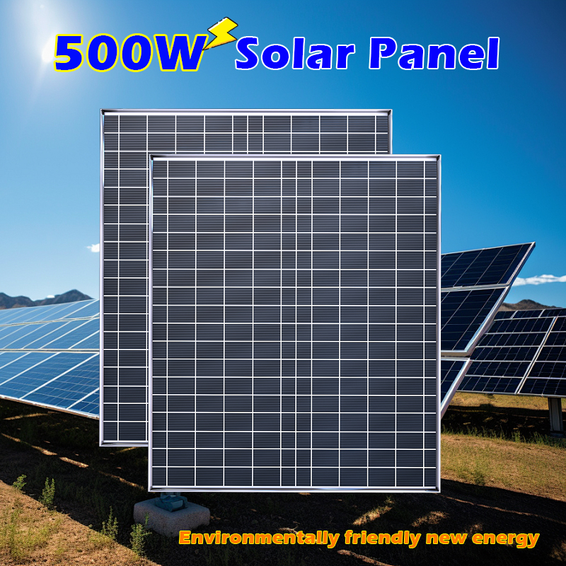 Renewable Energy Generation - 500W 1000W Solar Panel Kit Complete