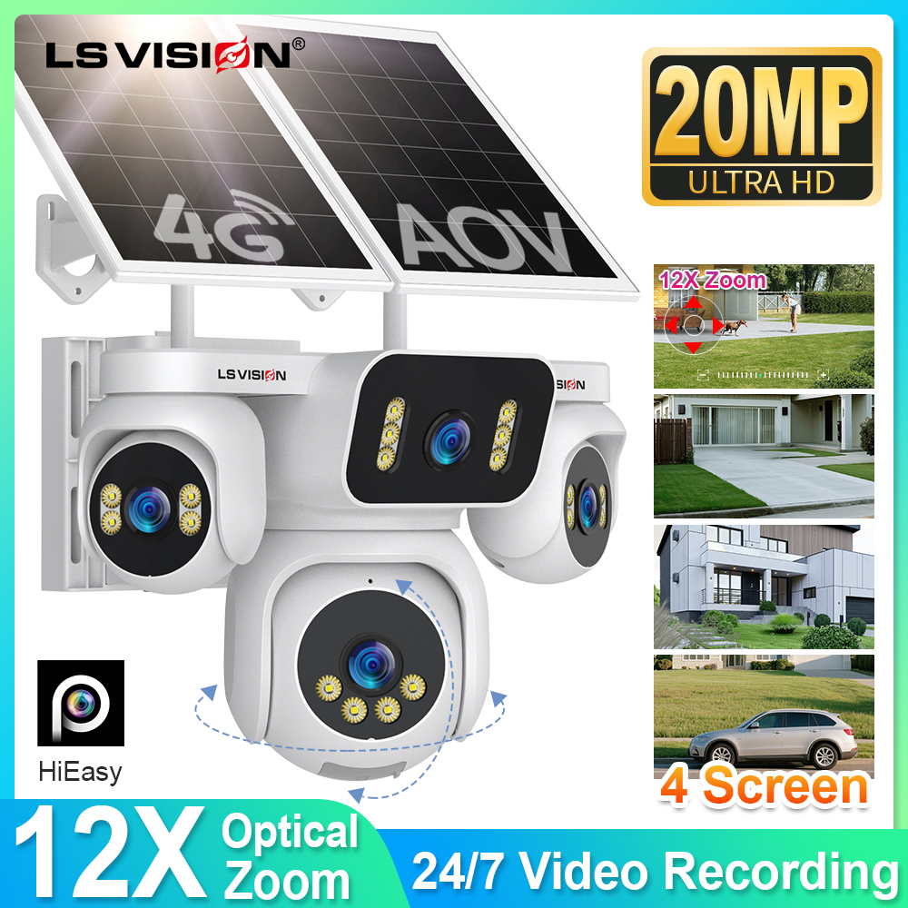 LS VISION 4 Screens AOV Solar  - Solar Panel Tilt Mount avis et prix