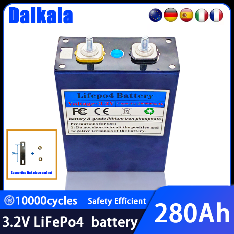 NEW 3.2V  280Ah LiFePO4 Batter - Renewable Energy Technology avis et prix