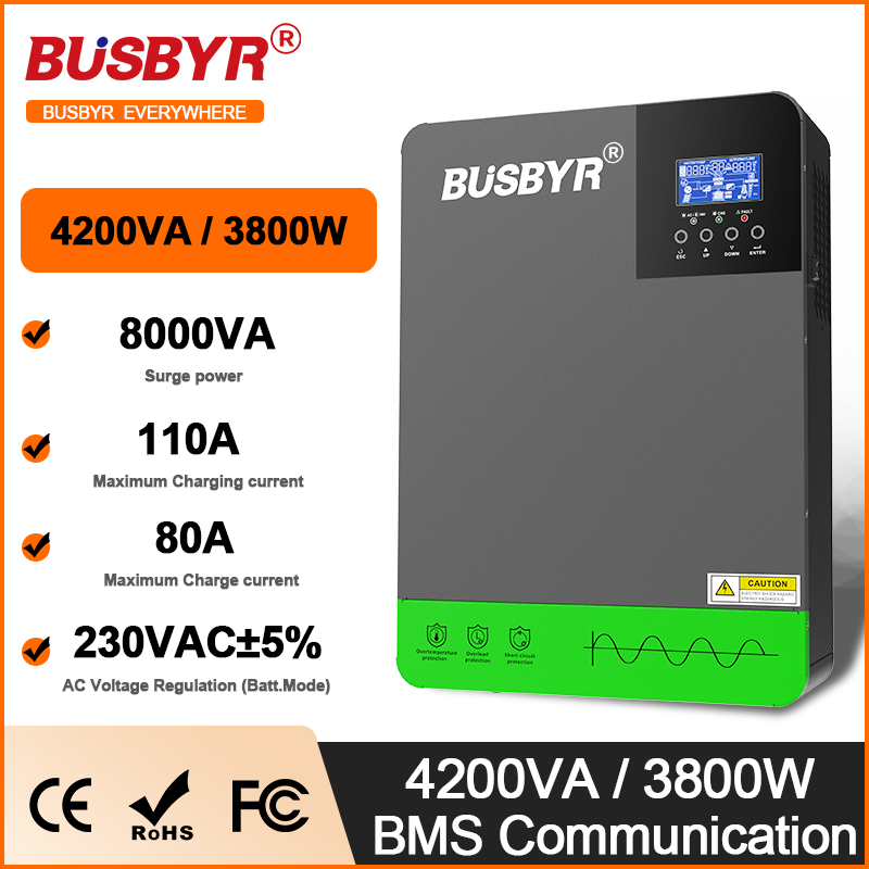 4.2KW 6.2KW Hybrid Solar Inver - Mppt Charge Controller avis et prix