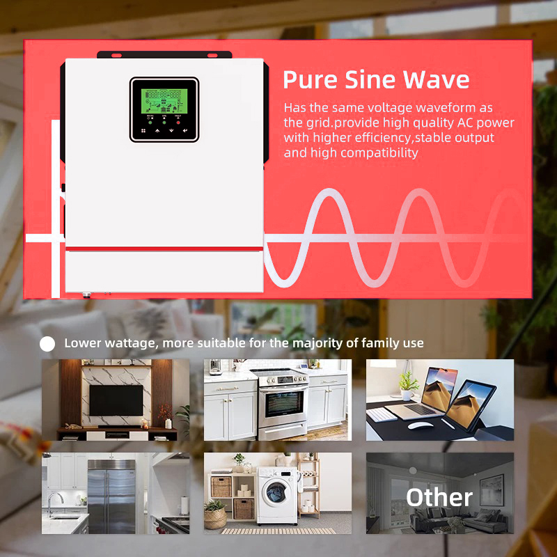 ECGSOLAX 1KW Hybrid Solar inve - Mppt Charge Controller avis et prix