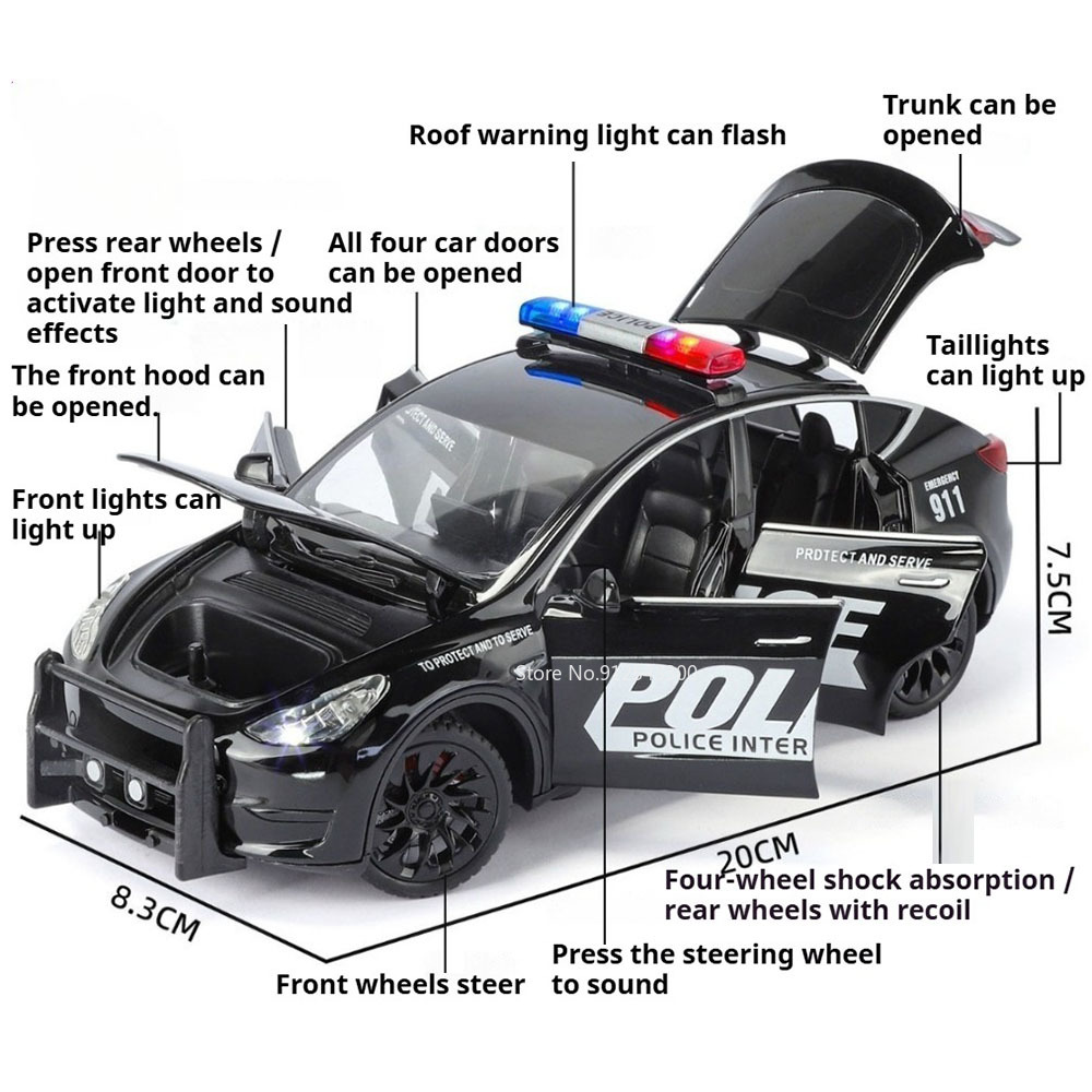 1:24 Scale Model Y Car Models  - Renewable Energy Kids avis et prix