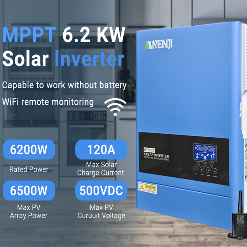 4KW 6.2KW Hybrid Solar Inverte - Mppt Charge Controller avis et prix