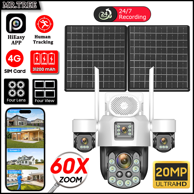 AOV Four Lens Outdoor Surveill - Solar Panel Tilt Mount avis et prix