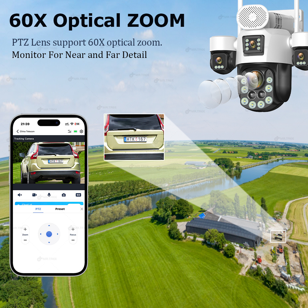 AOV Four Lens Outdoor Surveill - Solar Panel Tilt Mount avis et prix