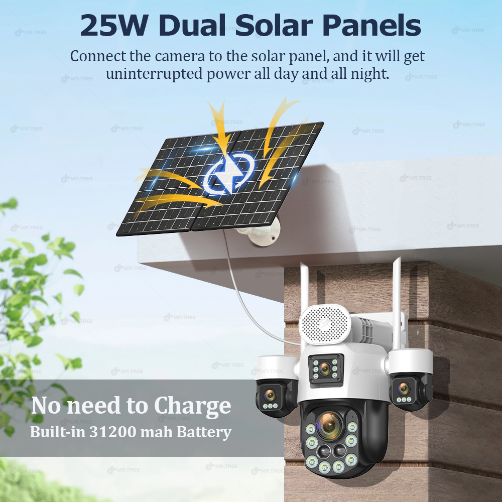 AOV Four Lens Outdoor Surveill - Solar Panel Tilt Mount avis et prix