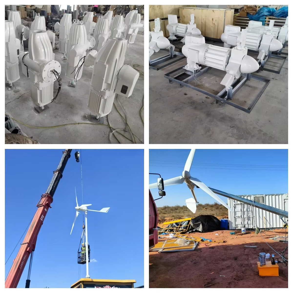 10KW Hybrid Solar Wind Turbine - Renewable Energy Technology avis et prix