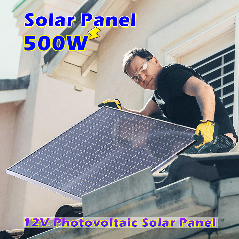 500W 1000W Solar Panel Kit Com - Renewable Energy Generation avis et prix
