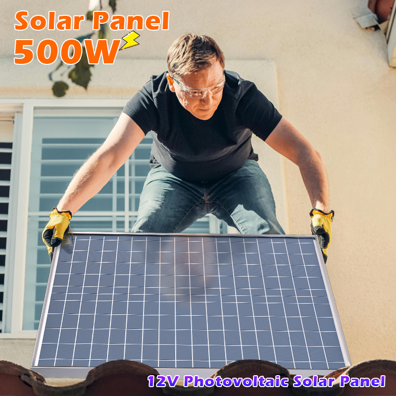 500W 1000W Solar Panel Kit Com - Renewable Energy Generation avis et prix