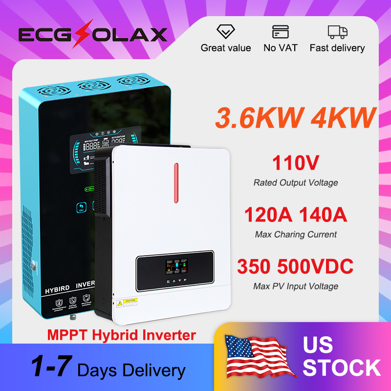 ECGSOLAX 3.6/4KW  Hybrid Solar - Mppt Charge Controller avis et prix