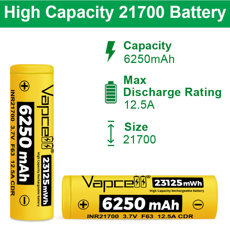 New High-capacity 21700 Batter - Renewable Energy Technology avis et prix