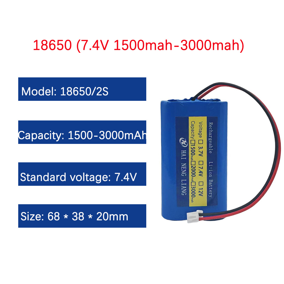2025 New High Energy 7.4 V 186 - Renewable Energy Technology avis et prix