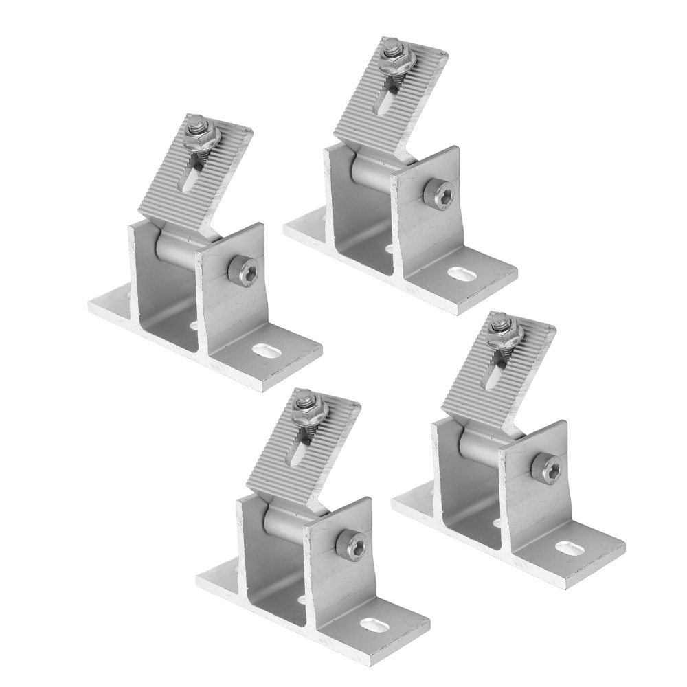 4pcs Adjustable Tilt Angle Sol - Solar Panel Tilt Mount avis et prix