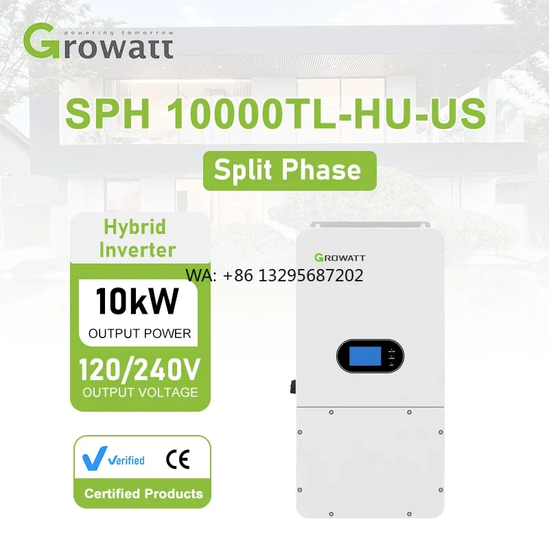 Growatt 48Vdc Split Phase10Kw  - Mppt Charge Controller avis et prix
