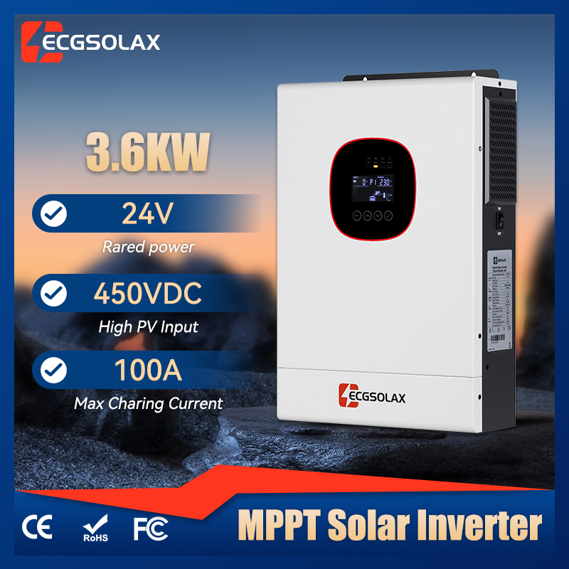 ECGSOLAX 3.6KW Hybrid Solar In - Mppt Charge Controller avis et prix